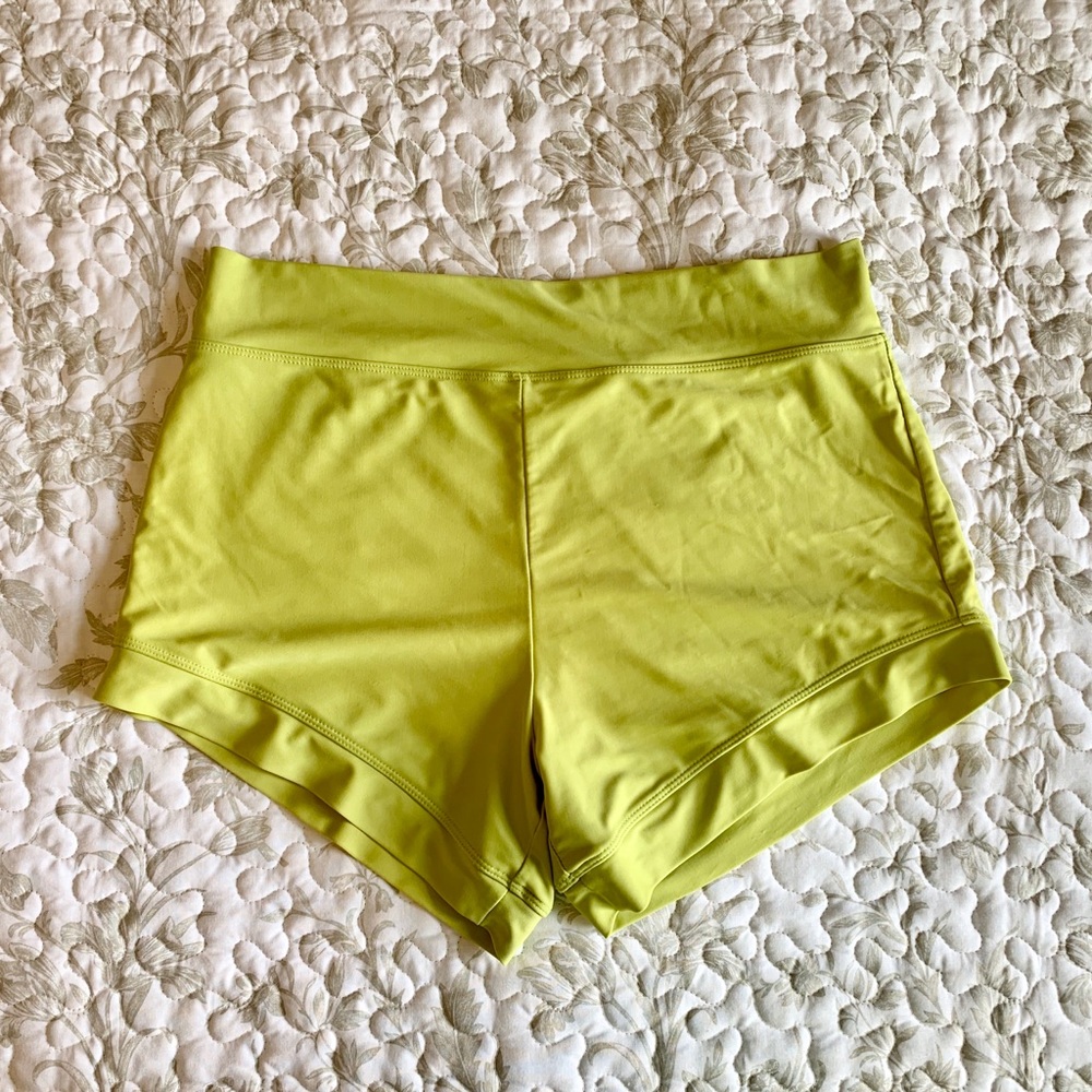 Lime Ricki Chartreuse Boy Shorts